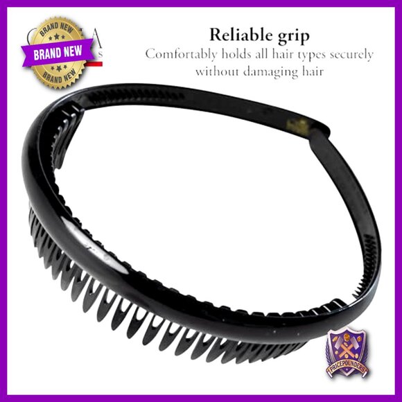 Flexible No-Slip Headband for Women, Strong Hold Hair Accessory, Durable main image 4